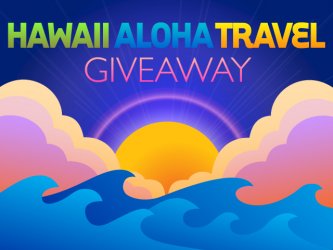 Hawaii Aloha Travel Promotional Giveaway poster