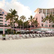 The Royal Hawaiian Hotel from the beach