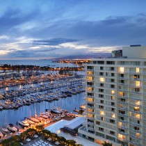 Aerial view of the Modern Honolulu Waikiki