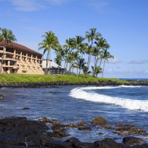 Arial shot of the Sheraton Kauai Resort
