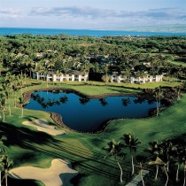 Aerial view of The Islands at Mauna Lani