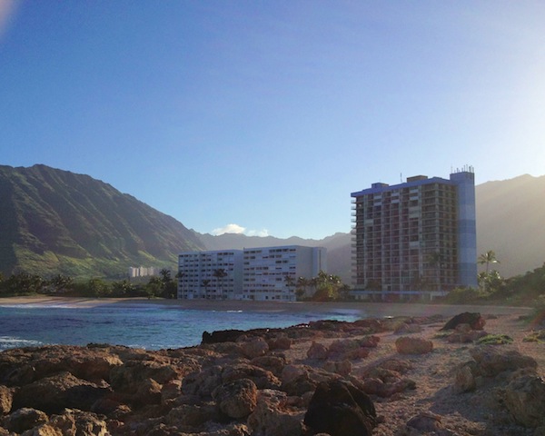 2 hotels on the Makaha shore