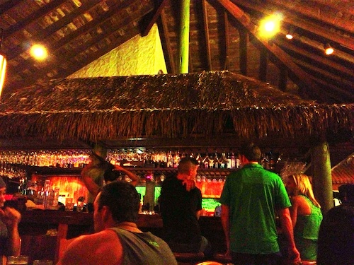 The interior of Keoki's Bar