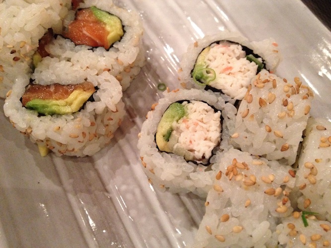 Fresh sushi from Corner Kitchen in Waikiki