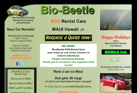 A business brochure for Bio Beetle