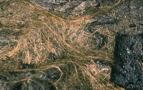 Pele's Hair lava spectacle