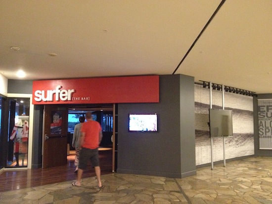 Surfer, The Bar at Turtle Bay Resort