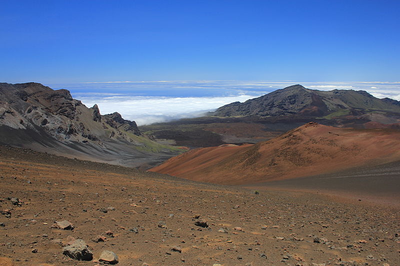 Haleakala crater on Maui