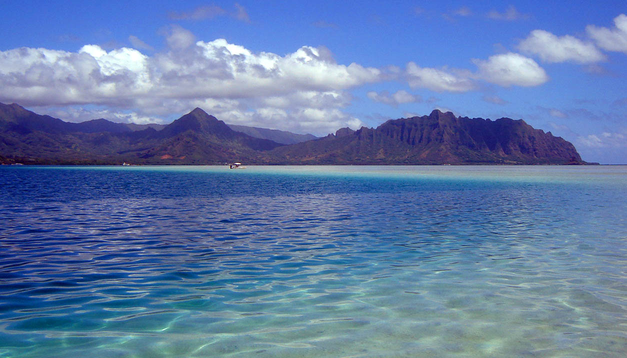 Sandbar at Kaneohe Bay