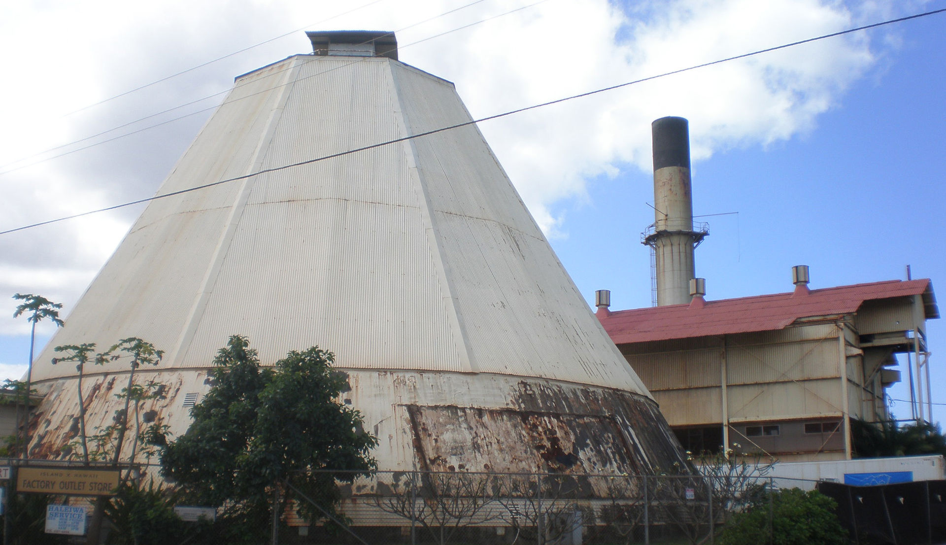 Main building at the Wailua Sugar Mill