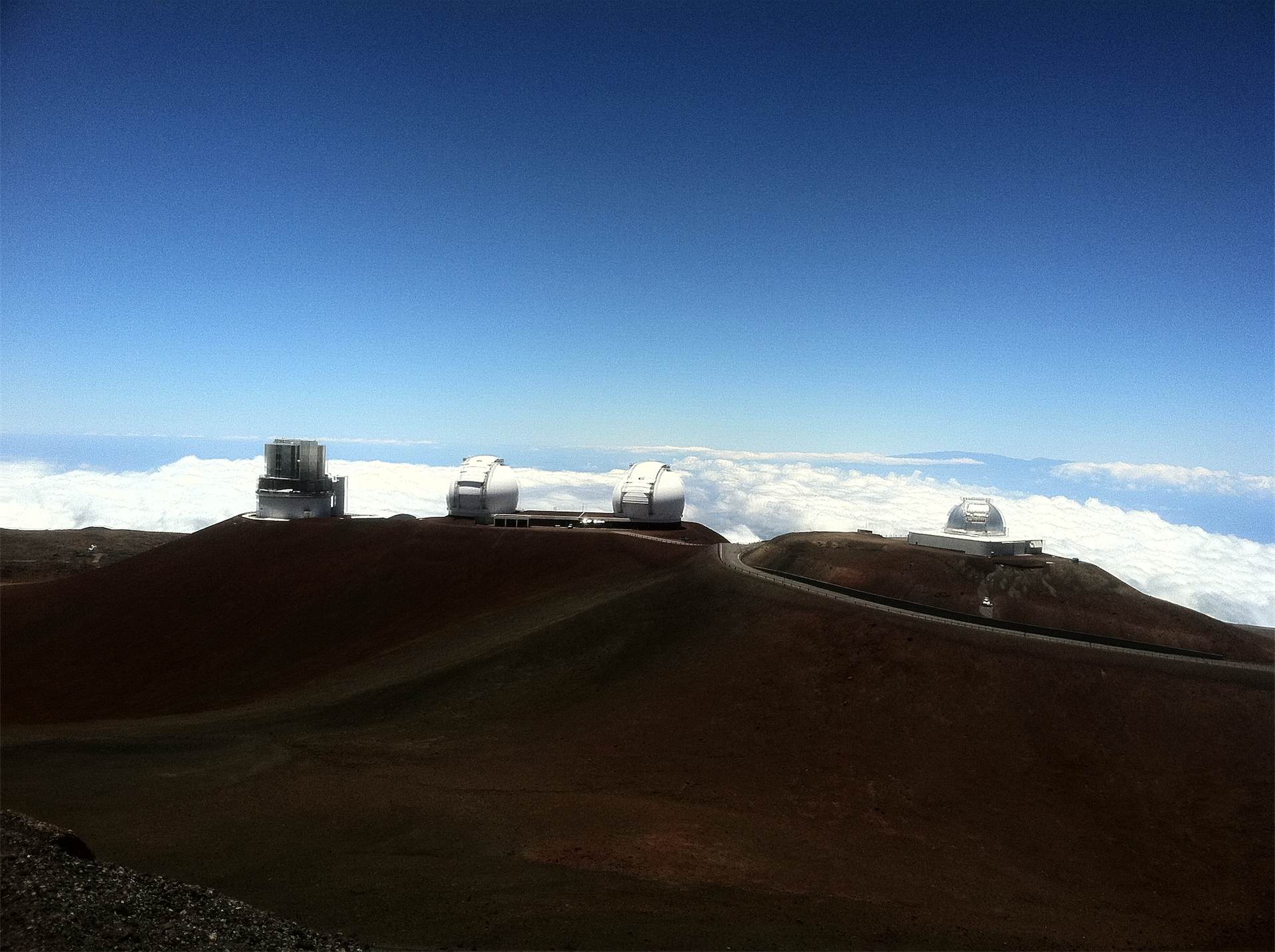 Mauna Kea Observatory wide shot