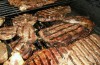 Hawaii steaks on barbeque