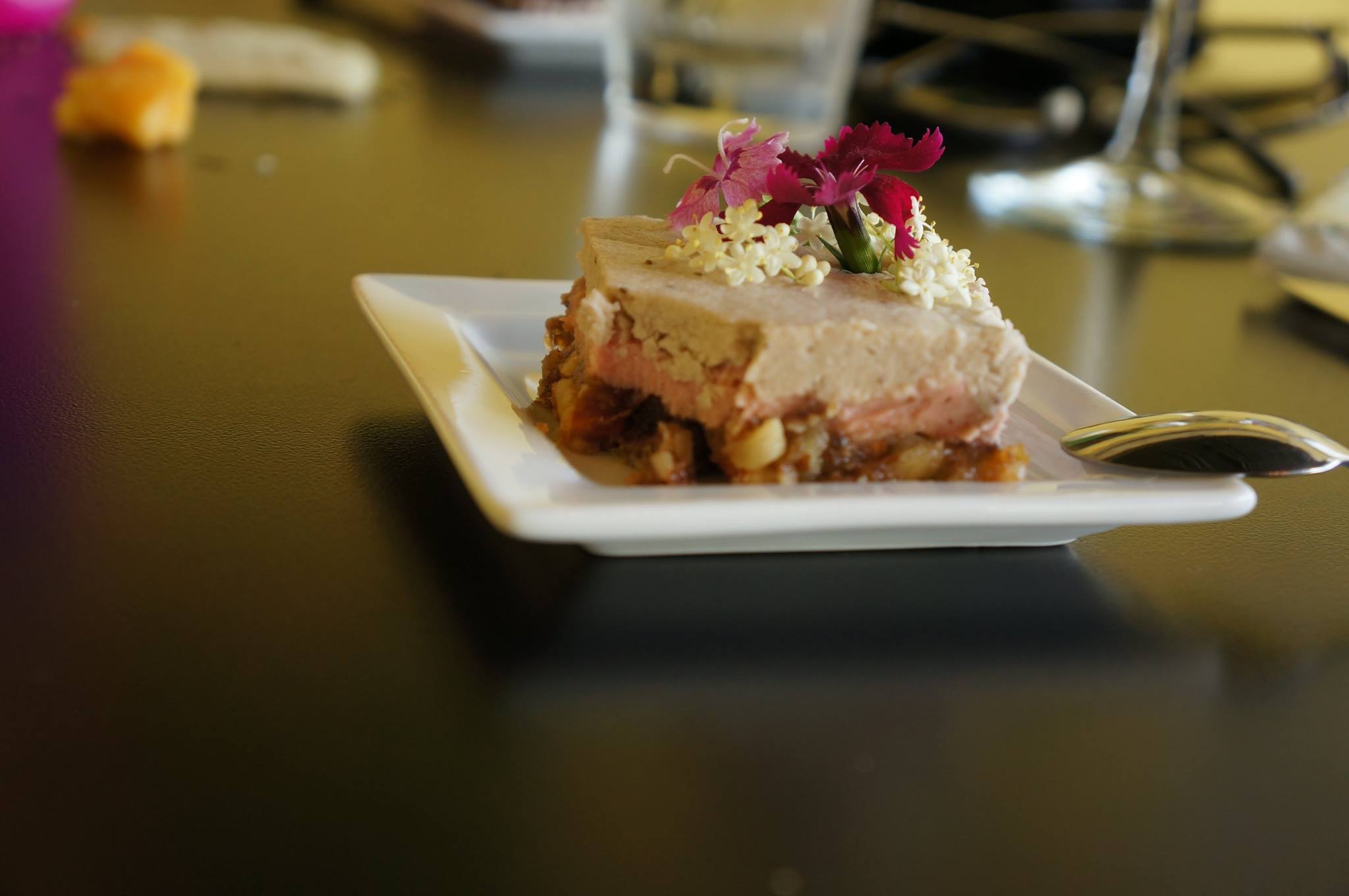 a dish at Greens and Vines in Honolulu