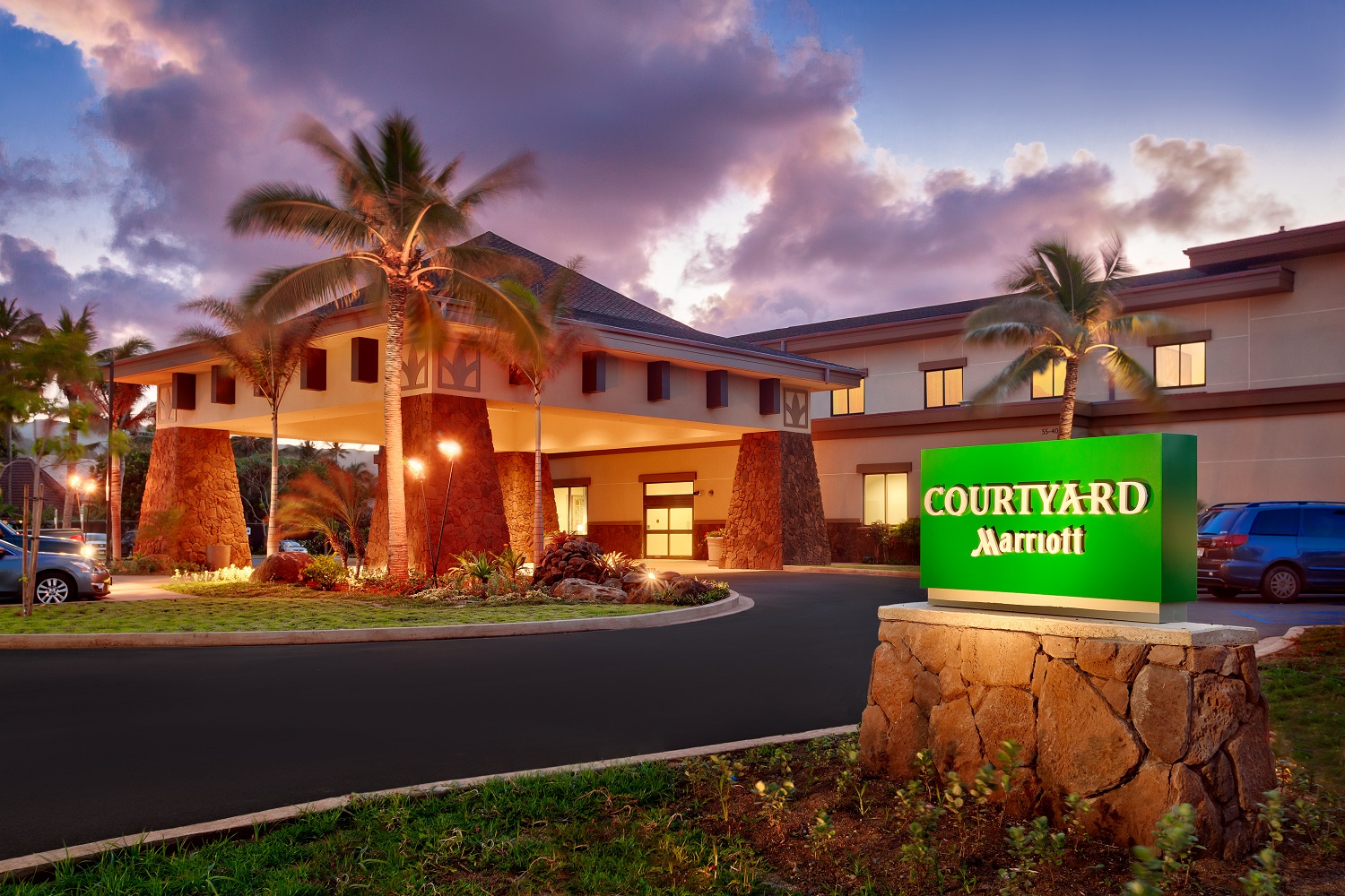 courtyard oahu north shore exterior