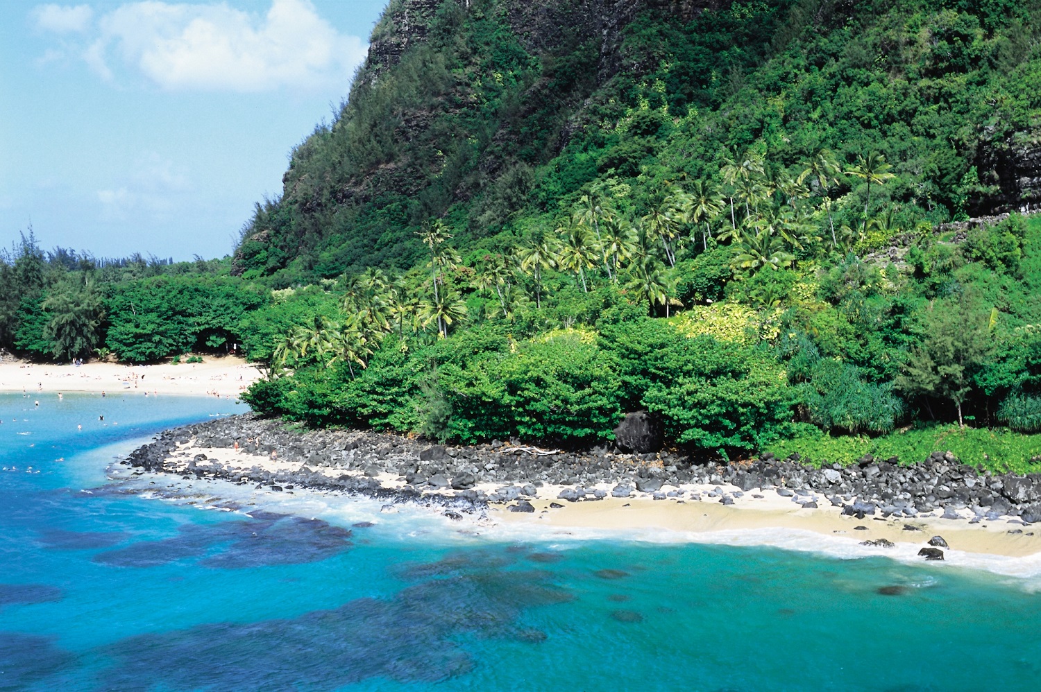 kee beach at haena state park