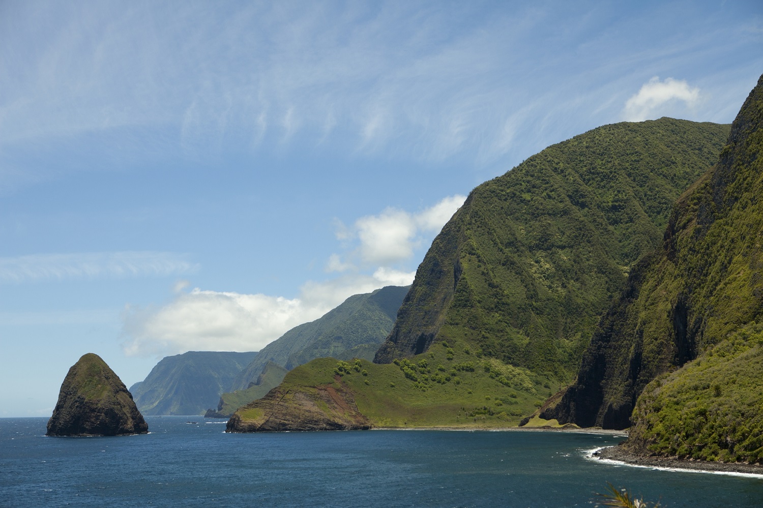 scenic view of Molokai