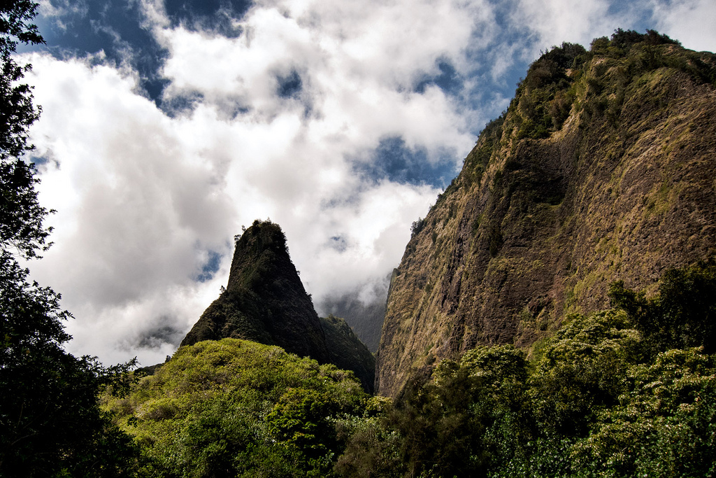 the iao needle at iao valley state part