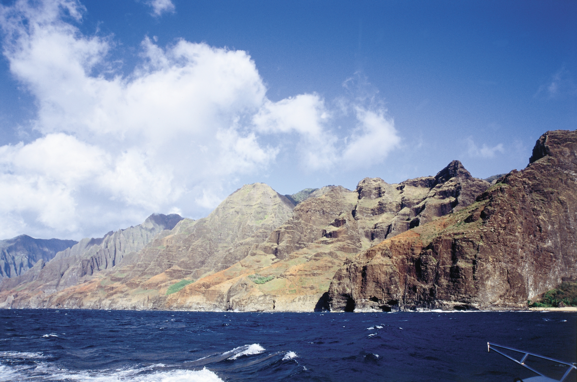 the na pali coast on kauai