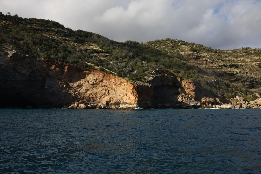 sea caves on Kauai