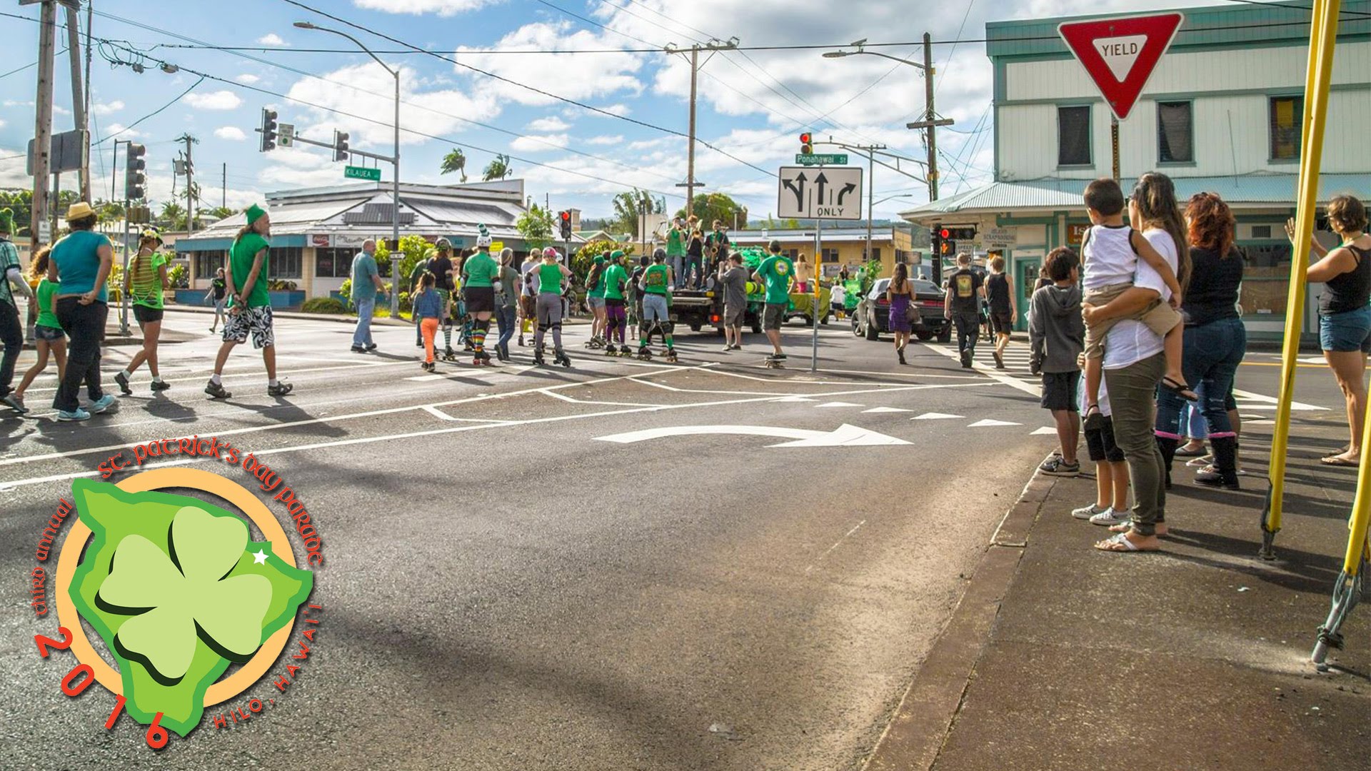 a st. patrick's day parade in hilo