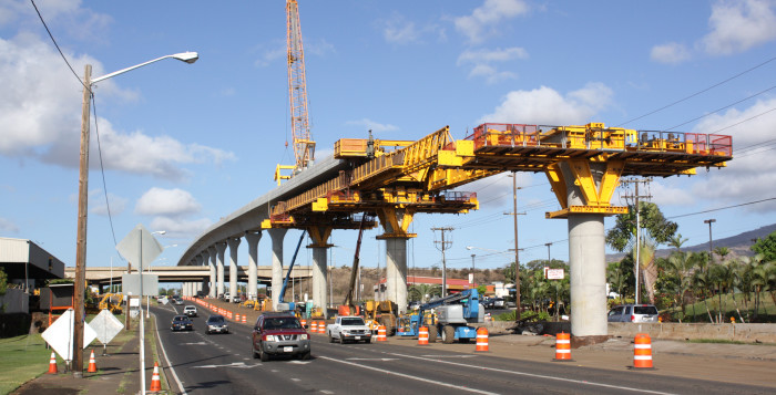 rail construction in hawaii
