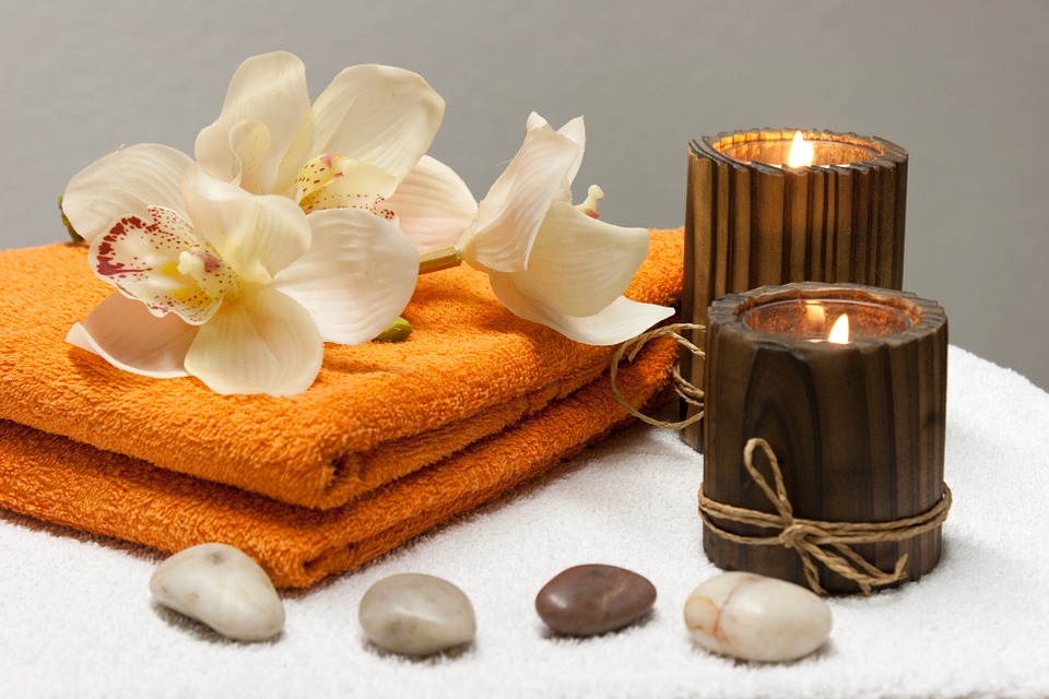 Candles at Hawaii Spa