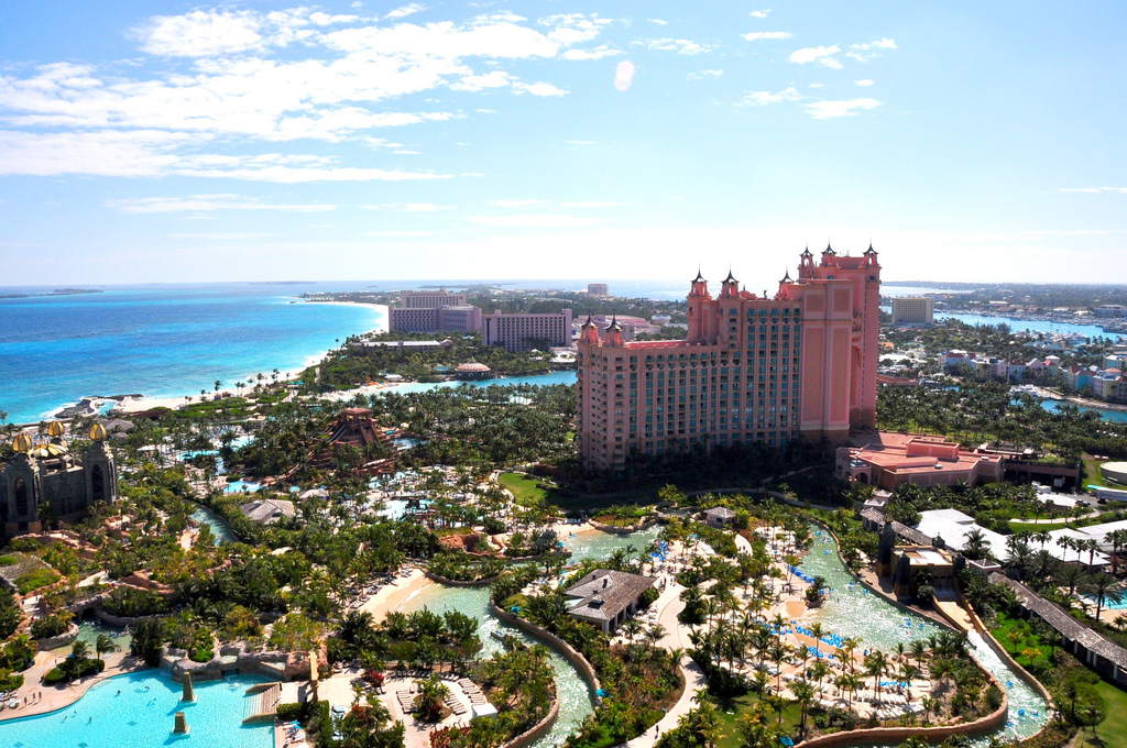 View of the Atlantis Bahamas