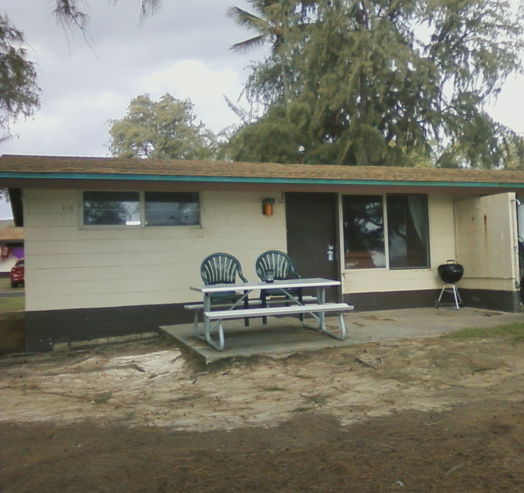 duplex cabin at Bellows AFB