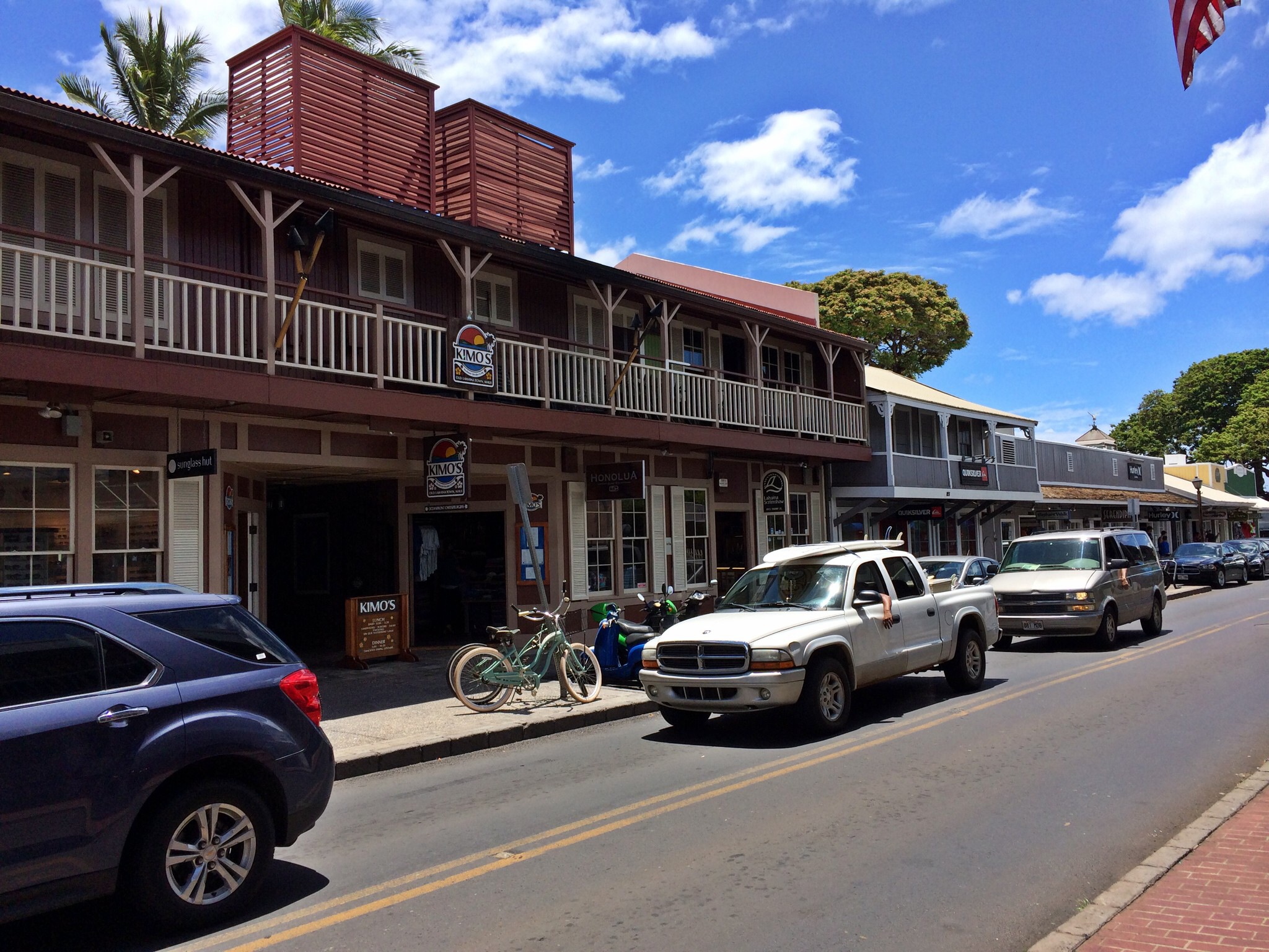 Front Street in Lahaina, Maui