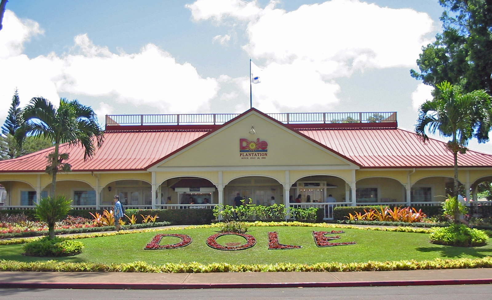 Main structure at Dole Plantation