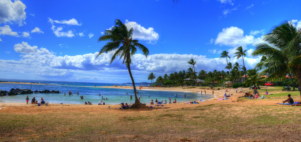 Poipu Beach on Kauai
