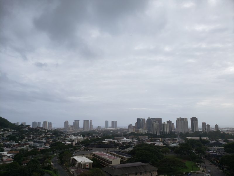 Rainy weather Hawaii
