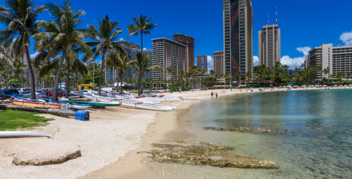 Hotels on Beach Hawaii