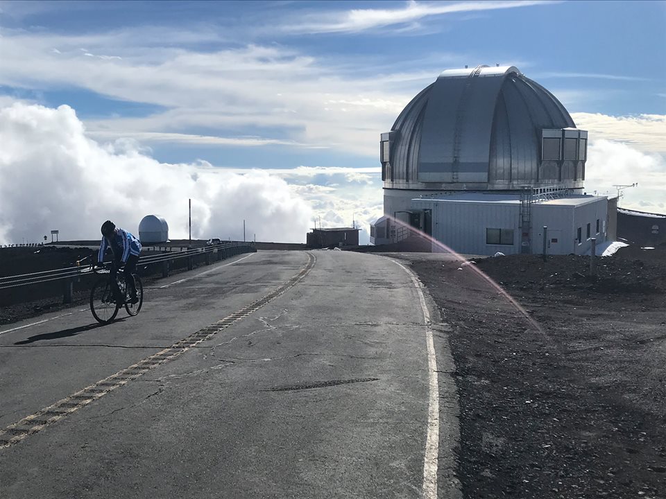 Maui observatory bike ride