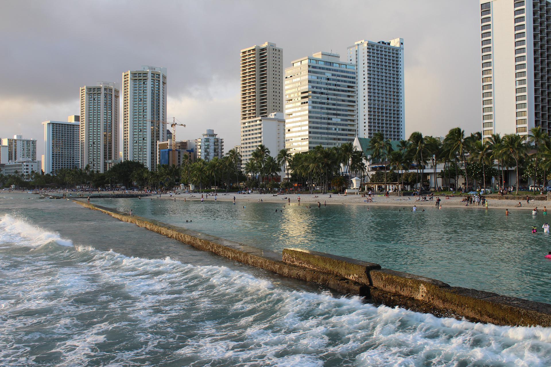 Waikiki is the most walkable part of downtown Honolulu