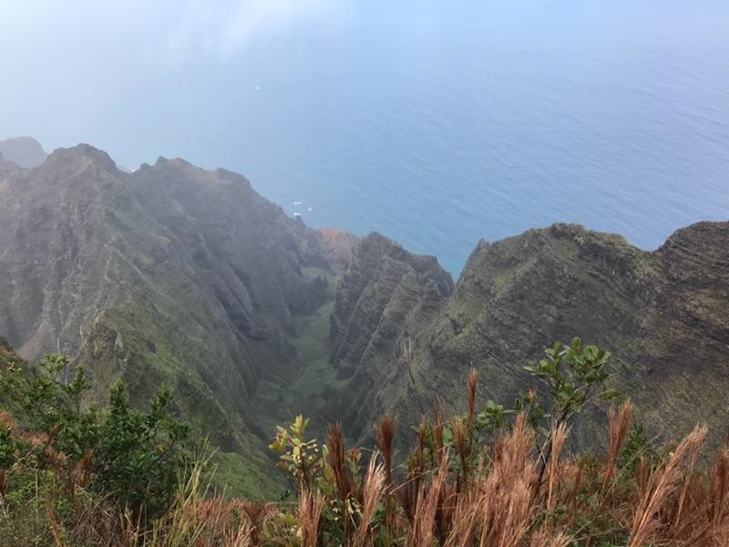 Koolau mountain range view 