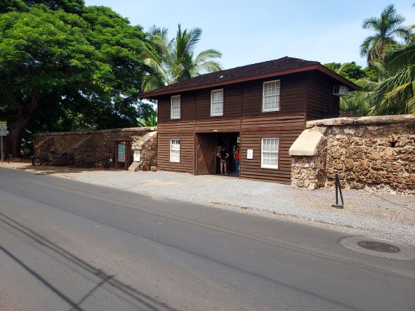 Entrance to Hale Pa'ahao Prison in Lahaina