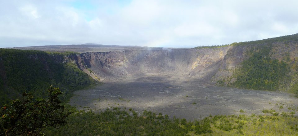 Mauna Loa Volcano Summit Crater