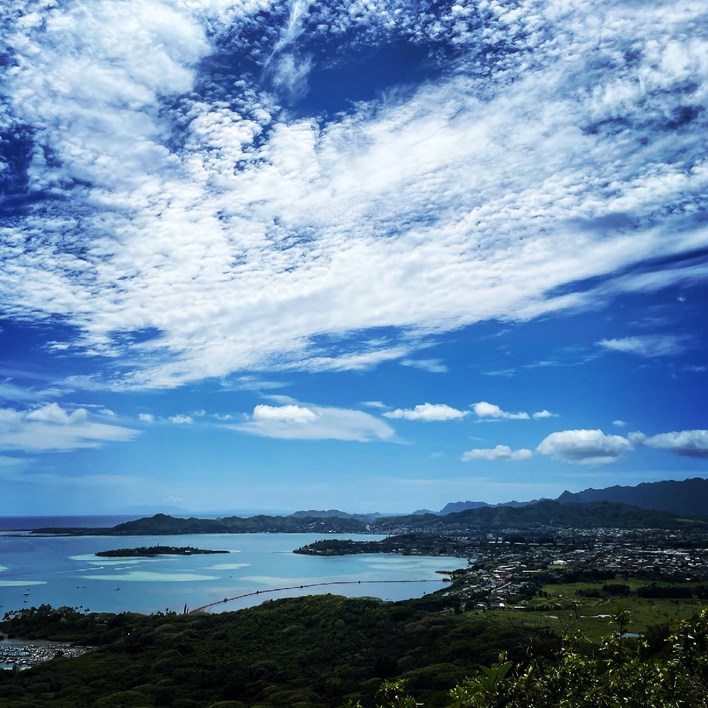 He'eia fishpond in Kaneohe Bay