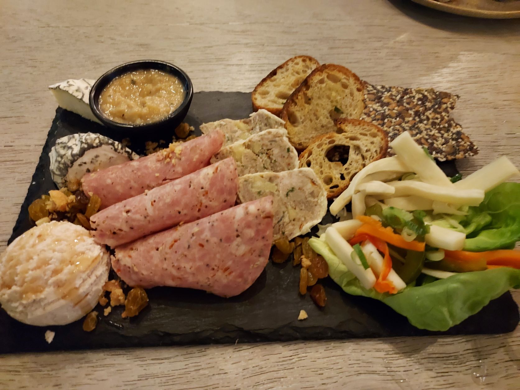 Moku Kitchen charcuterie board