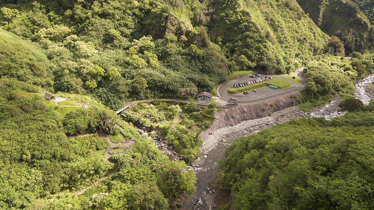 'Iao Valley parking