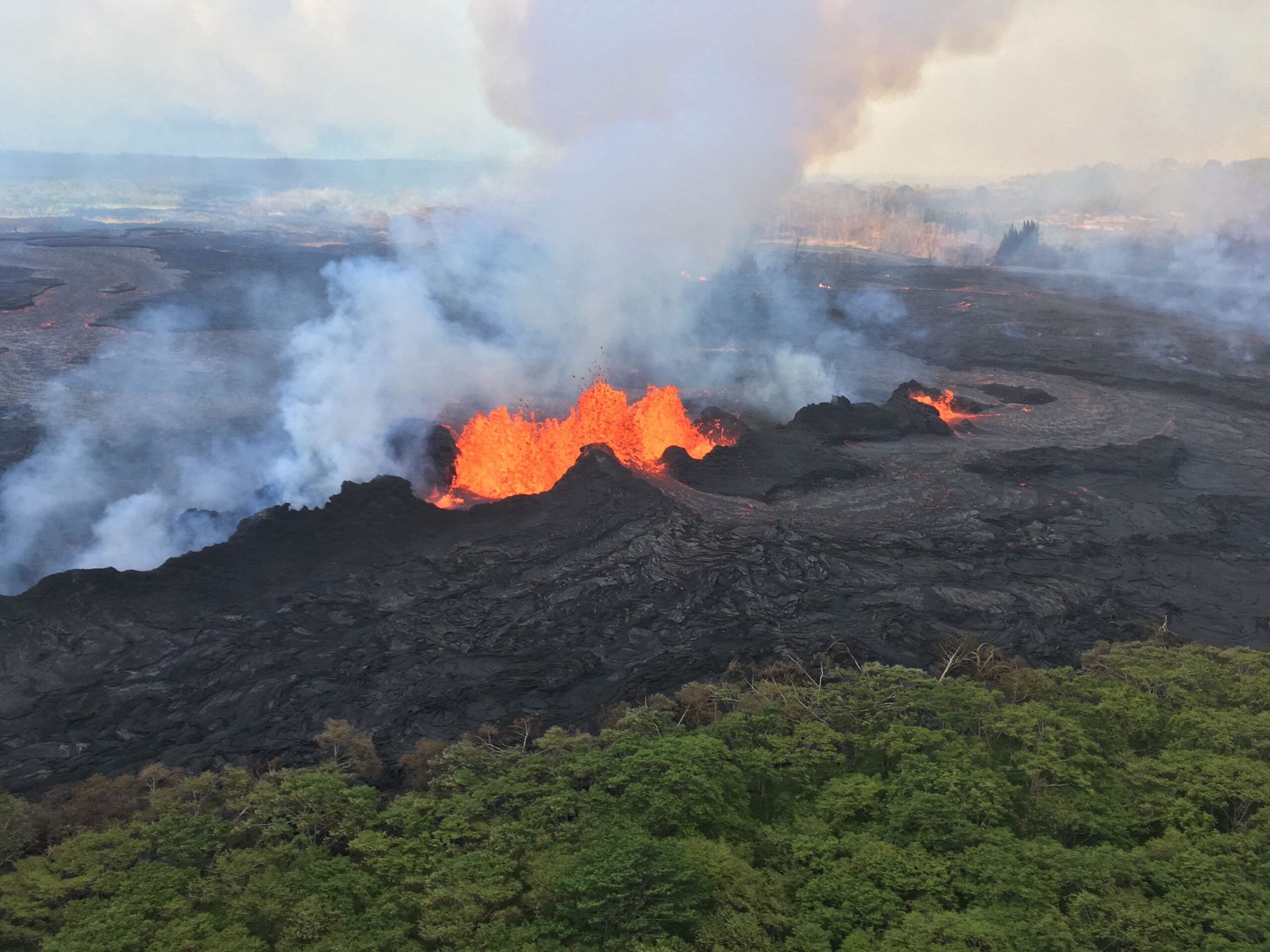 Kilauea Volcano eruption 2018