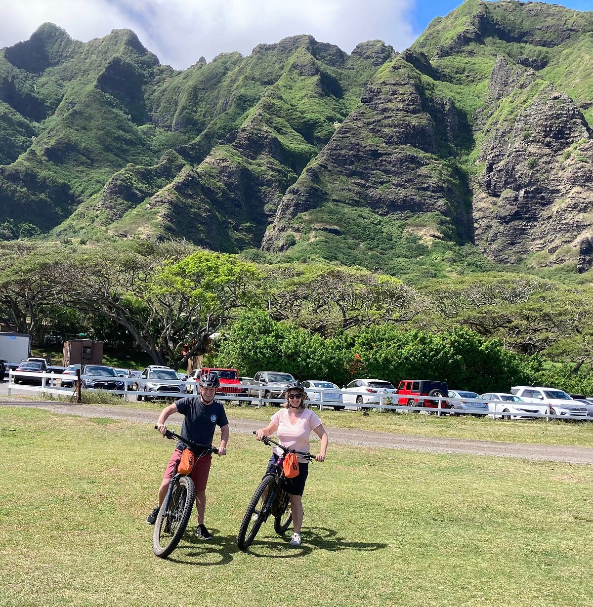e bike tour Kualoa Ranch