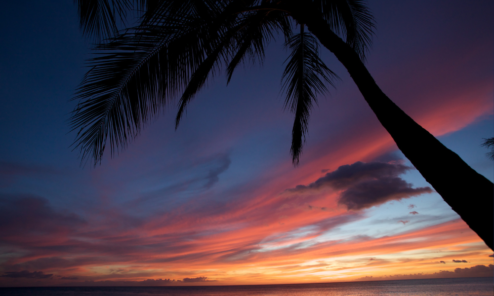 Old Lahaina Luau sunset