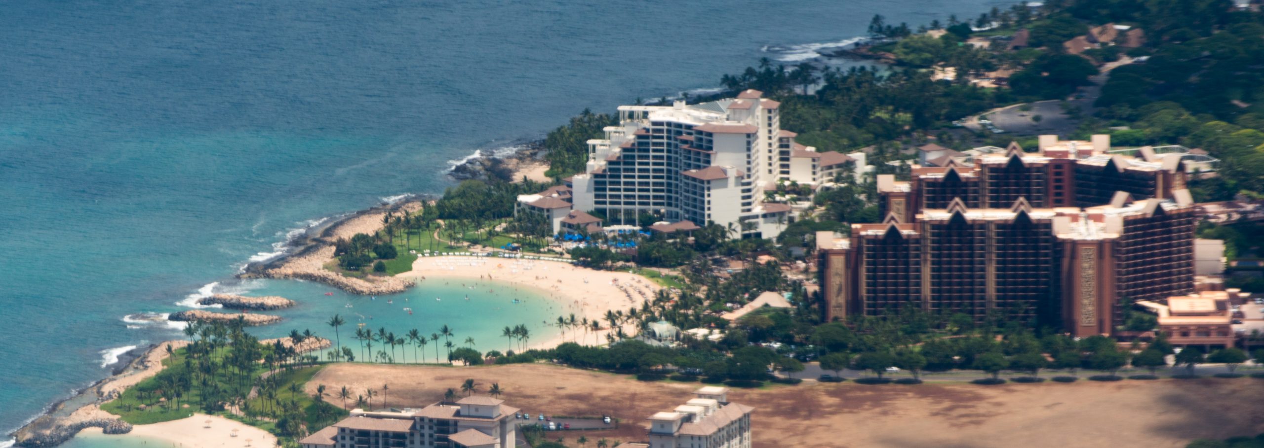 If you'd rather splurge than stay at cheap hotels in Oahu, book a room in Ko Olina