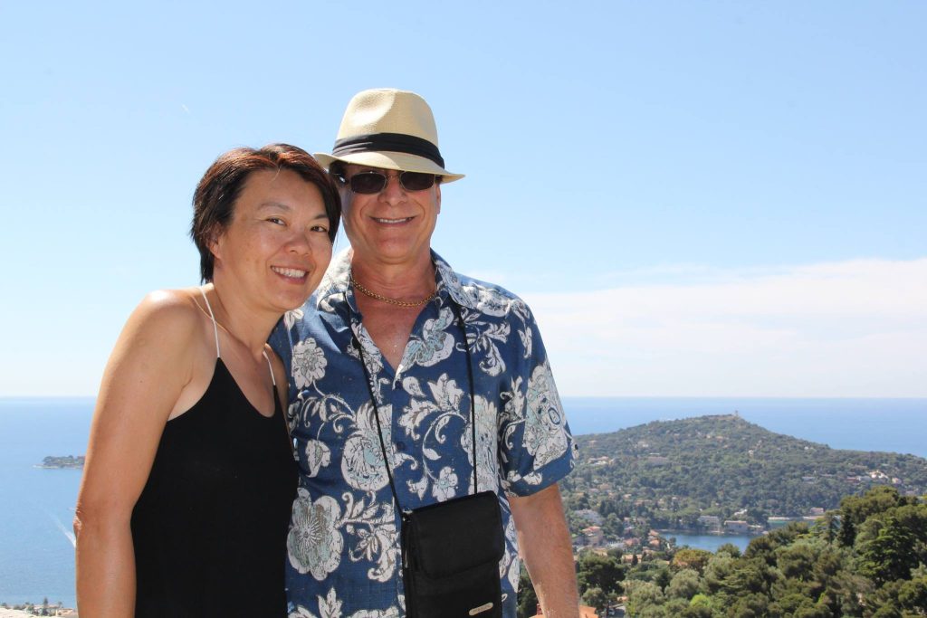 Bruce and Yaling Fisher in Monte Carlo France