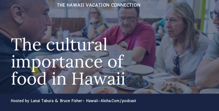 Food in Hawaii people eating food in Hawaii
