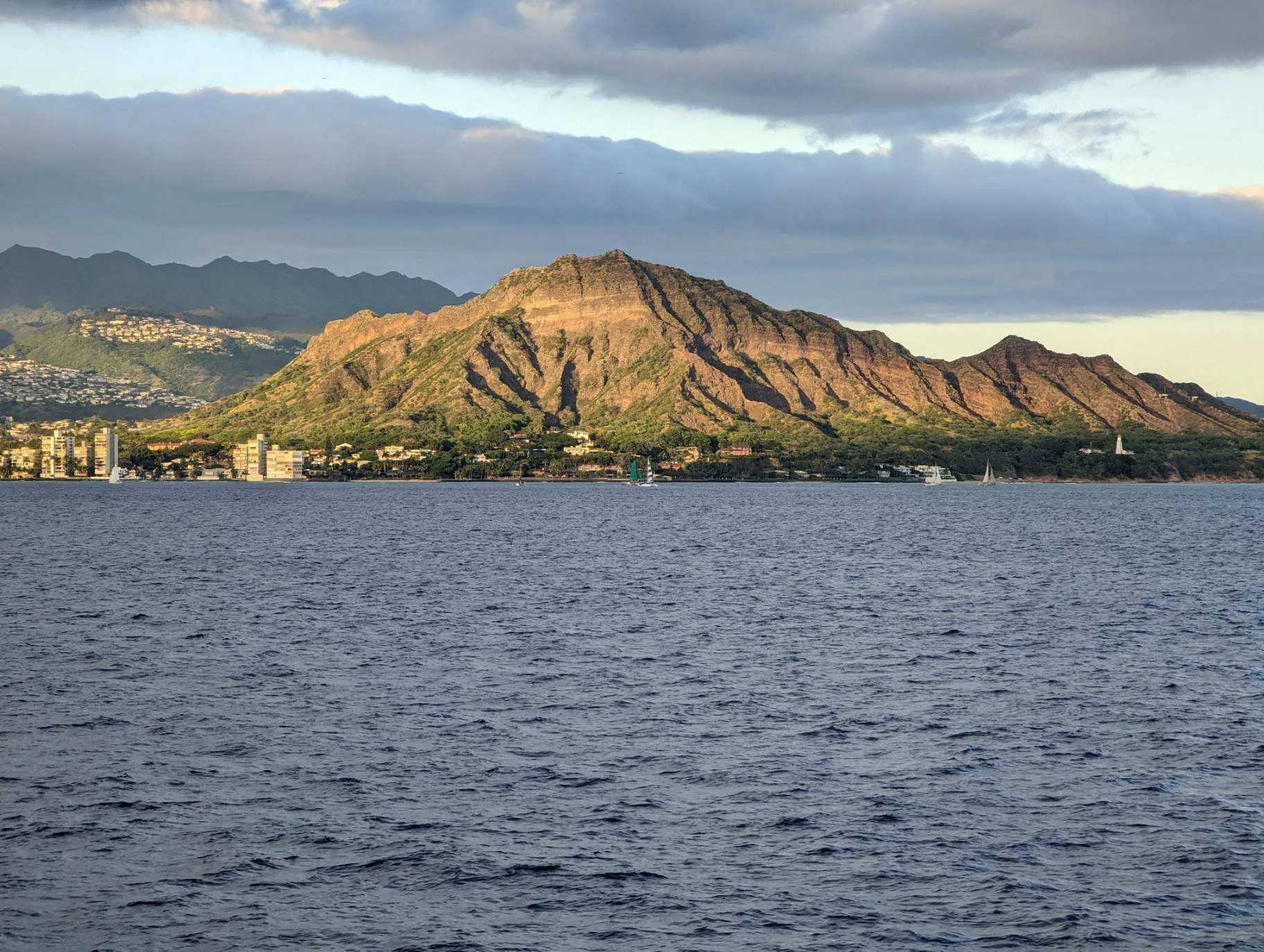 Diamond Head view from the south.