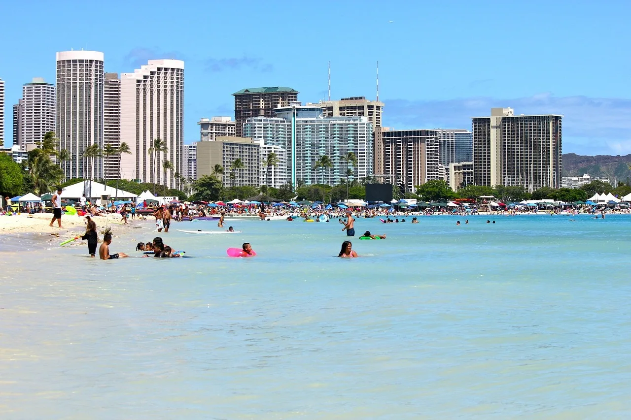 Waikiki-Walking