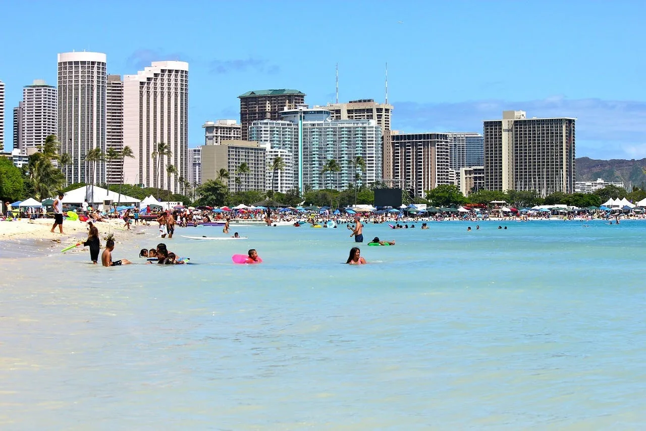 Waikiki-Walking